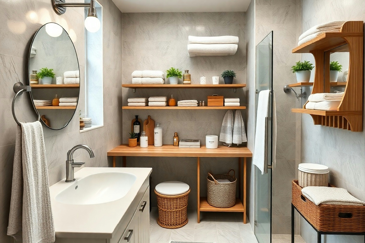 5 idee geniali per riorganizzare il tuo bagno e guadagnare spazio prezioso senza stress