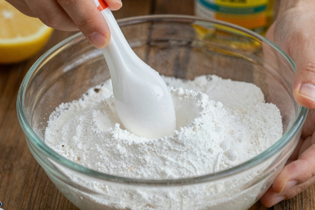 Mescolare bicarbonato e acqua ossigenata: il trucco che rivoluzionerà il tuo modo di pulire per sempre