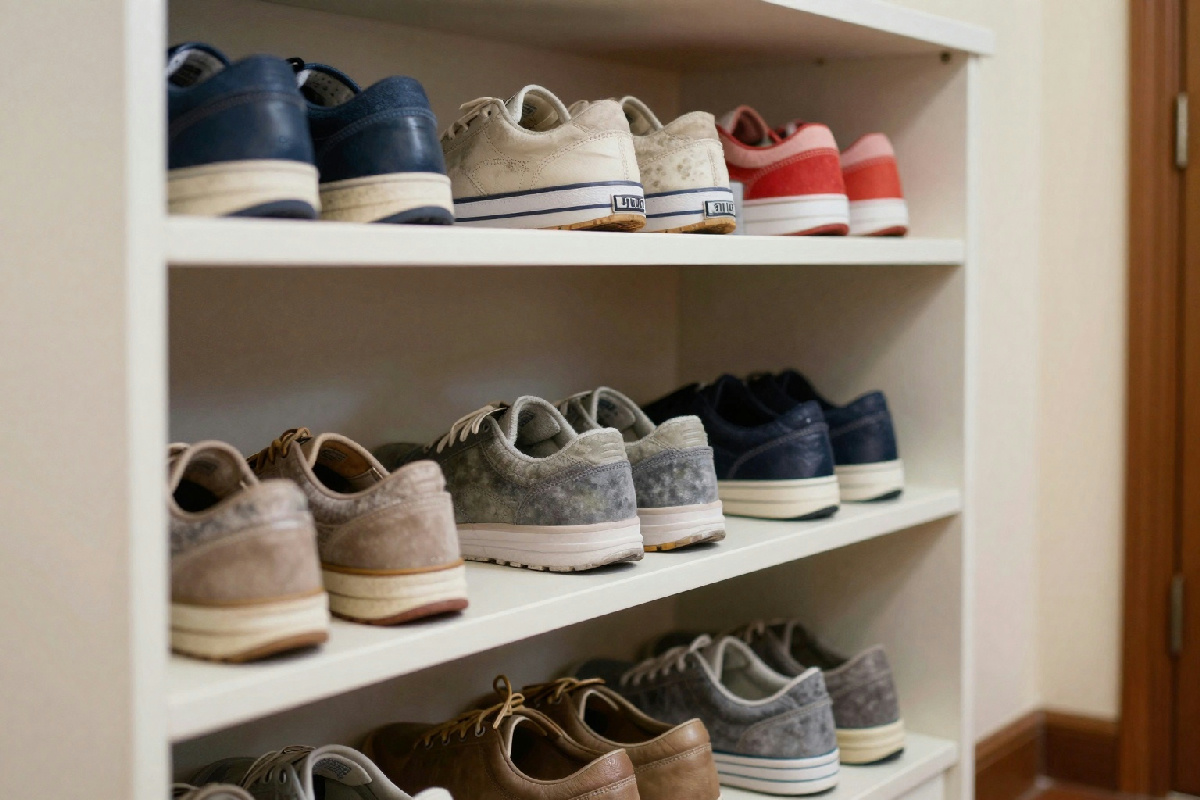 Sparire in un lampo: la soluzione geniale per tenere in ordine scarpe e spazi ristretti in casa